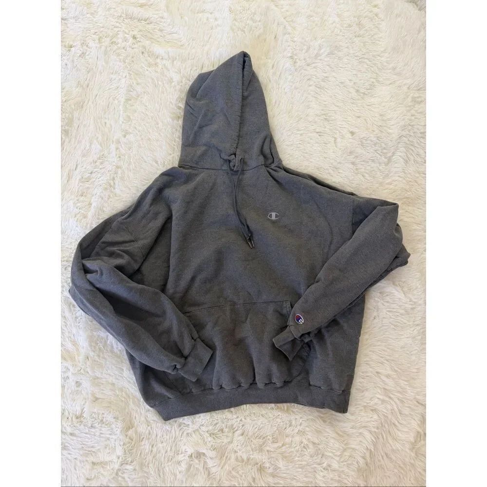 Size XL Champion hoodie gray